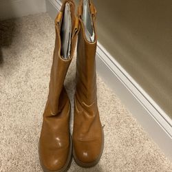 Leather Boots Size 7