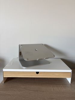 Monitor/Laptop Riser with Drawer