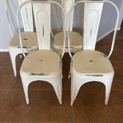 Metal Dining Chairs and Barstools 