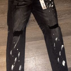 Purple jeans size 34