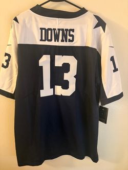 Caleb Downs #13 Dallas Cowboys Navy Color Rush Jersey – XL
