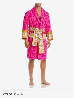 Versace Pink Robe-Size M