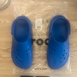 New Crocs Off Grid Clogs - Bright Cobalt Blue (Men's 9 / Women's 11)
