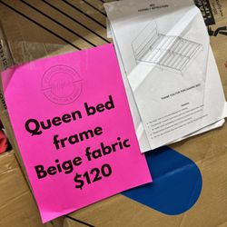 Queen Platform Bed New 