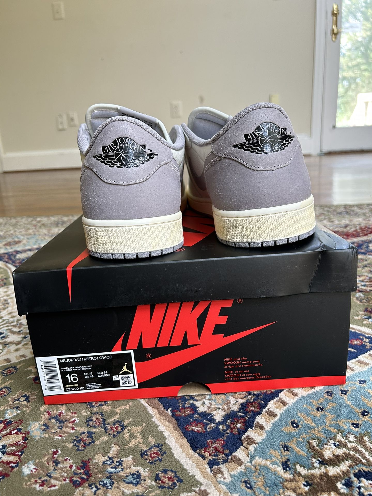 Jordan Low Atmosphere Grey Atmosphere Grey Jordan Retro Low Grey 