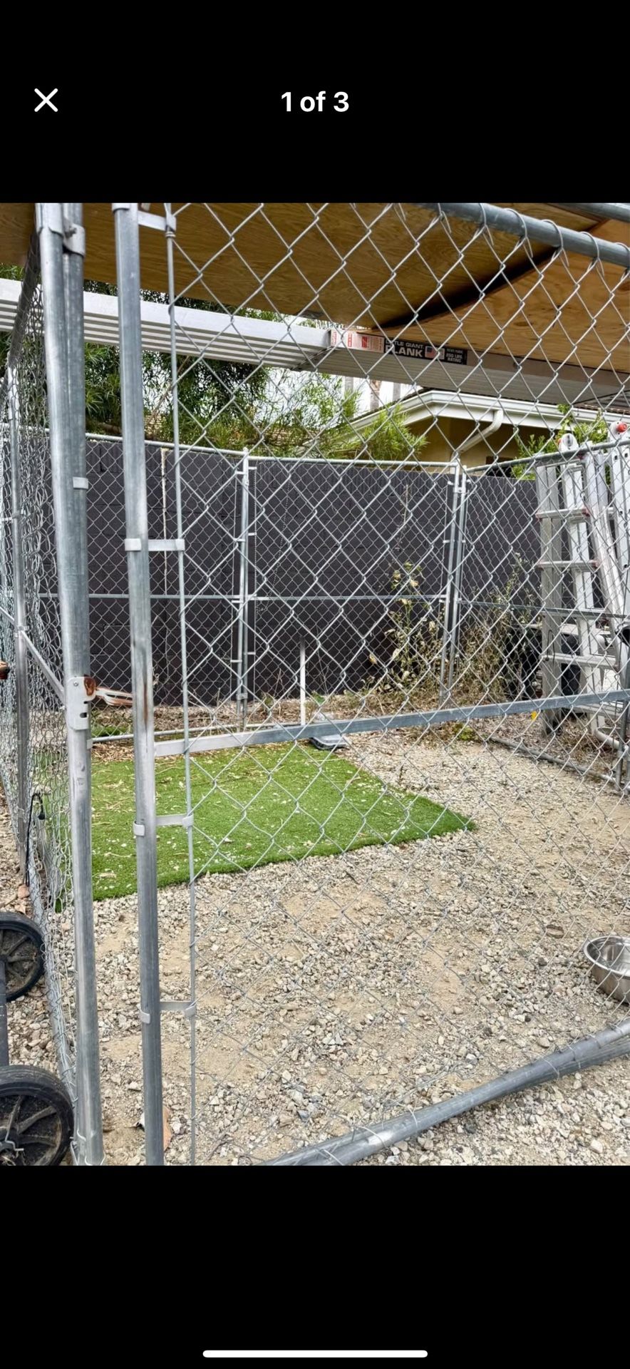 Dog kennel, cage gate 1x10x6ftht