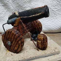 1700 Cannon  Soap Carving 