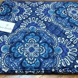 Vera Bradley *Laptop Sleeve* Blue Tapestry * NWT * 15224-L95