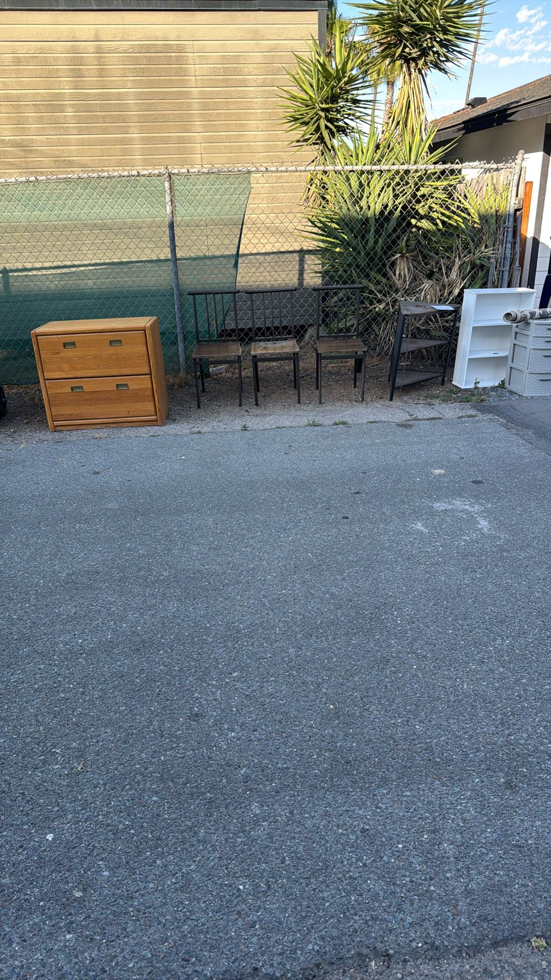 Free Furniture And Oak File Cabinet