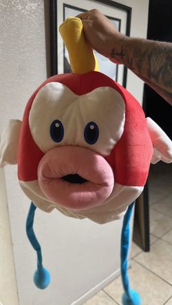 Cheep Cheep Mario Plush hat