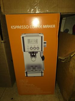 Espresso Coffee Maker 20 Bar Stainless Steel