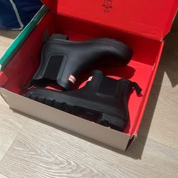 HUNTER Ankle rain boots - Gently Worn