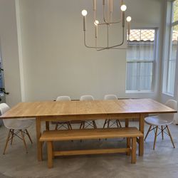 Dining Table And Bench 