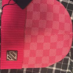 Pink Designer Beanie 