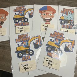 Blippi Cake Topper