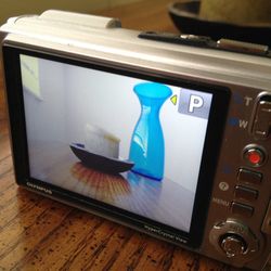 Olympus 14mpv digital camera with 3d