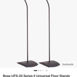 Bose UFS-20 Series II Universal Floor Stands (ONLY)