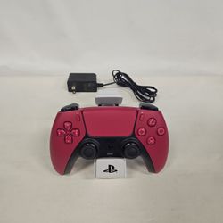 Sony PlayStation 5 PS5 Dualsense Wireless Controller w/ PowerA Twin Charging Station & Power Cord 814937-12