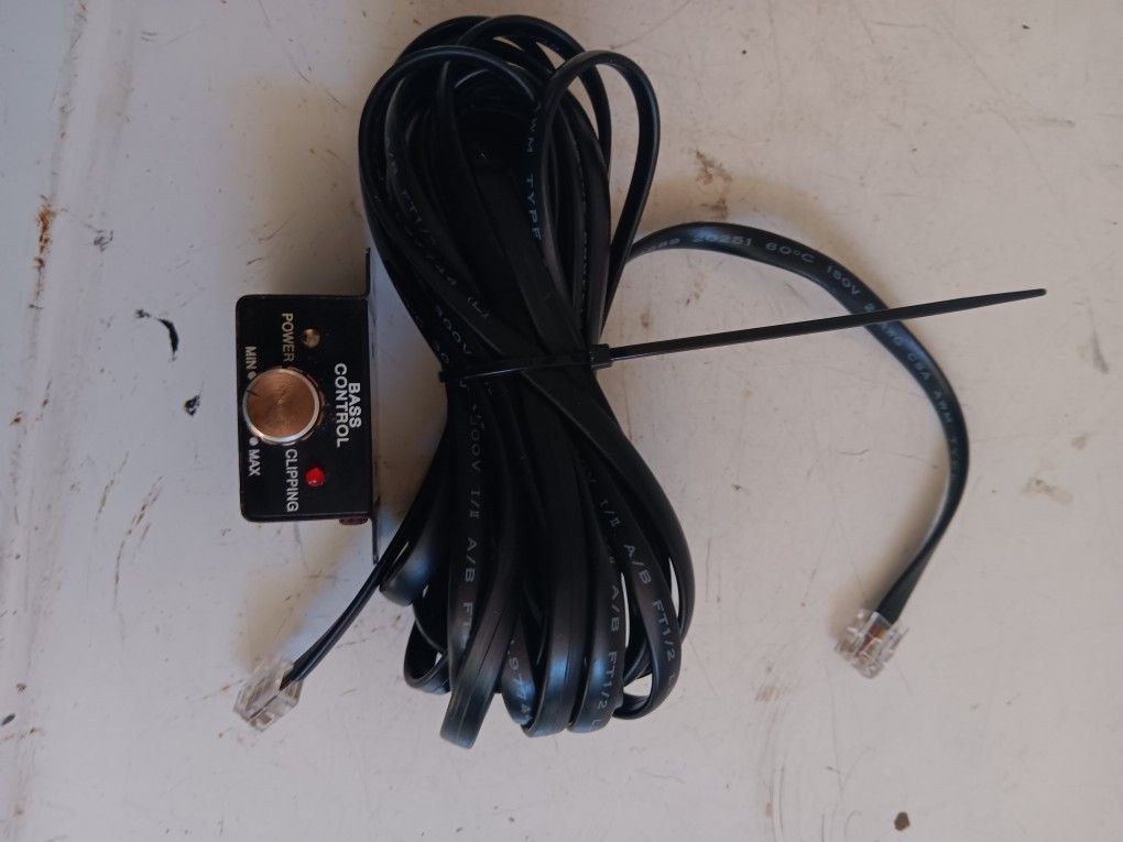 Skar Audio Skv2 1500.1D Bass Knob And Wire