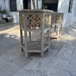 End tables or nightstands