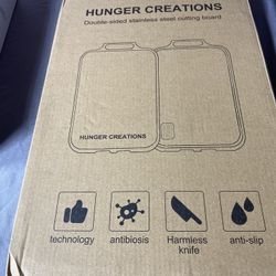 Cutting Board for Kitchen, Stainless Steel Cutting Board Easy to Clean,Double Sided Large Cutting Boards 15.7 X 10.6