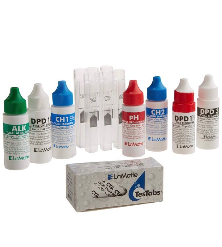 New Swimming Pool Testing Reagent Kit Refill