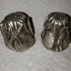 Vintage Seagull Canada Salt And Pepper Shakers 