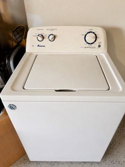 Amana top load washing machine.