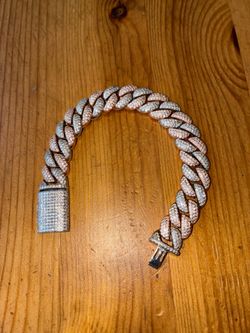 Diamond Two Tone Bracelet