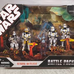 Star Wars Battle Packs Betrayal On Felucia Action Figures Set
