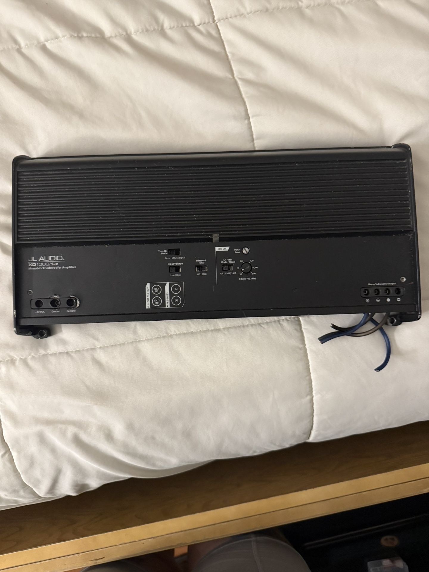 Jl Audio Amp
