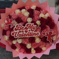 Ramo Buchón Roses Valentines Day Rosas 