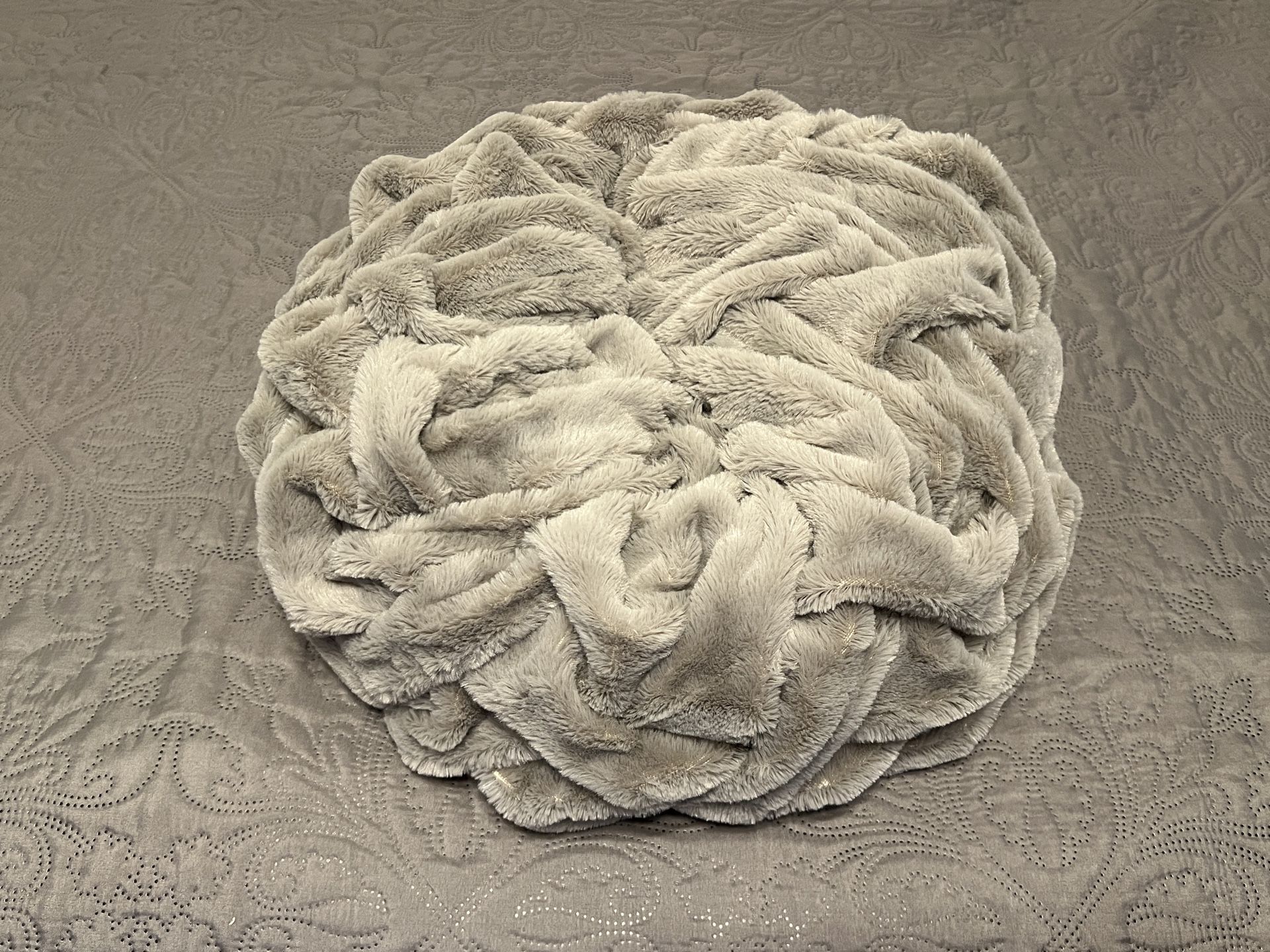 Gray Throw Blanket