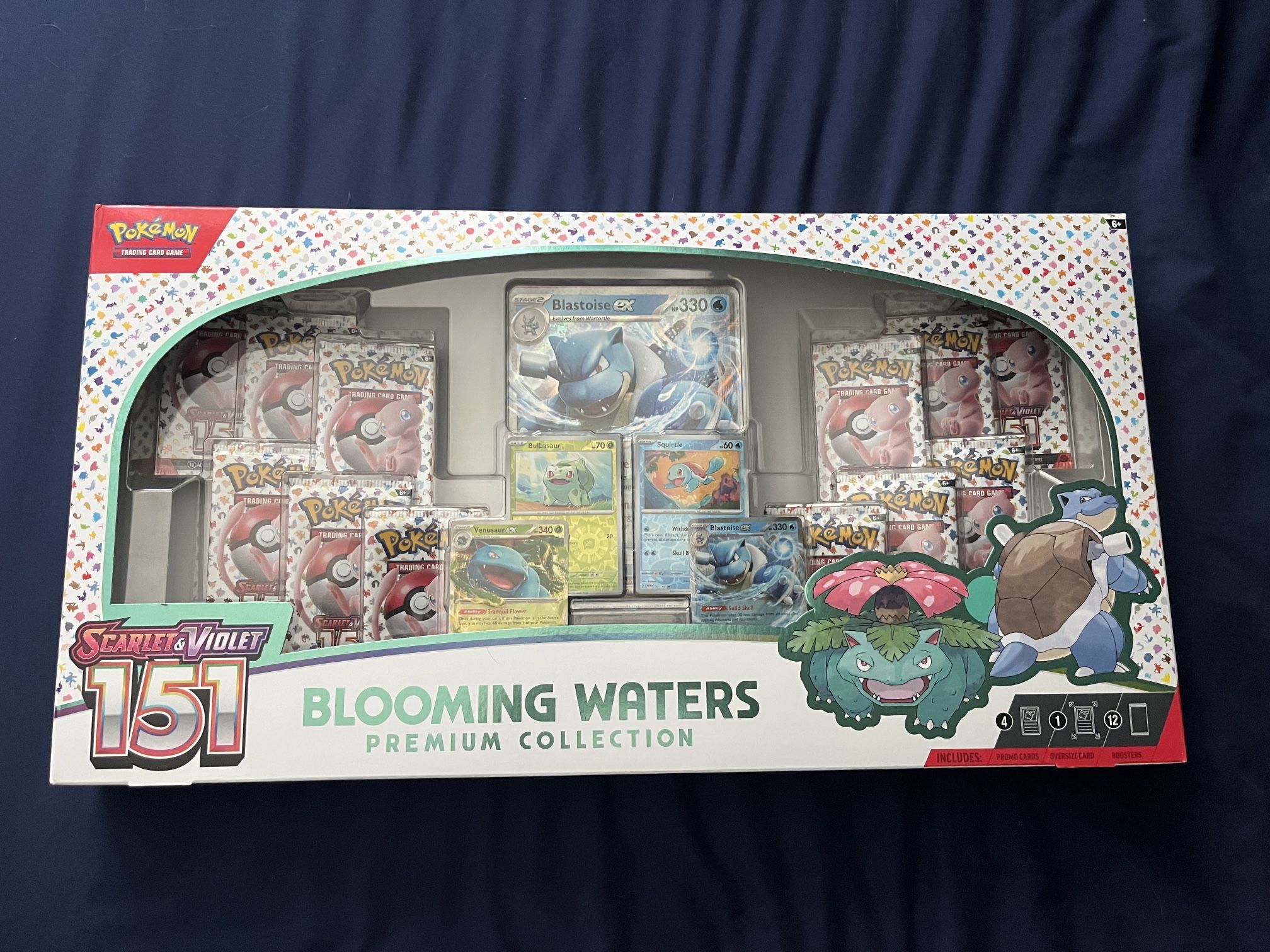 Pokemon Scarlet & Violet 151 Blooming Waters Collection Box Sealed