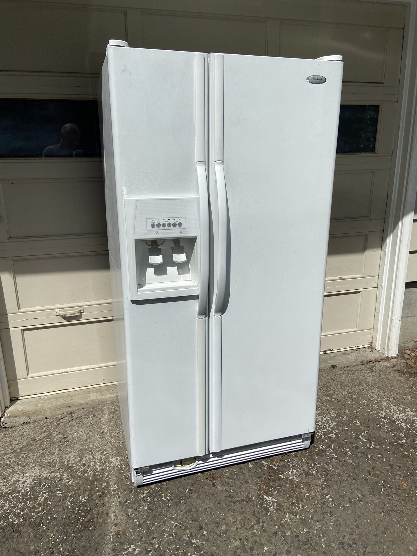 Whirlpool Refrigerator Side By Side 22 CF