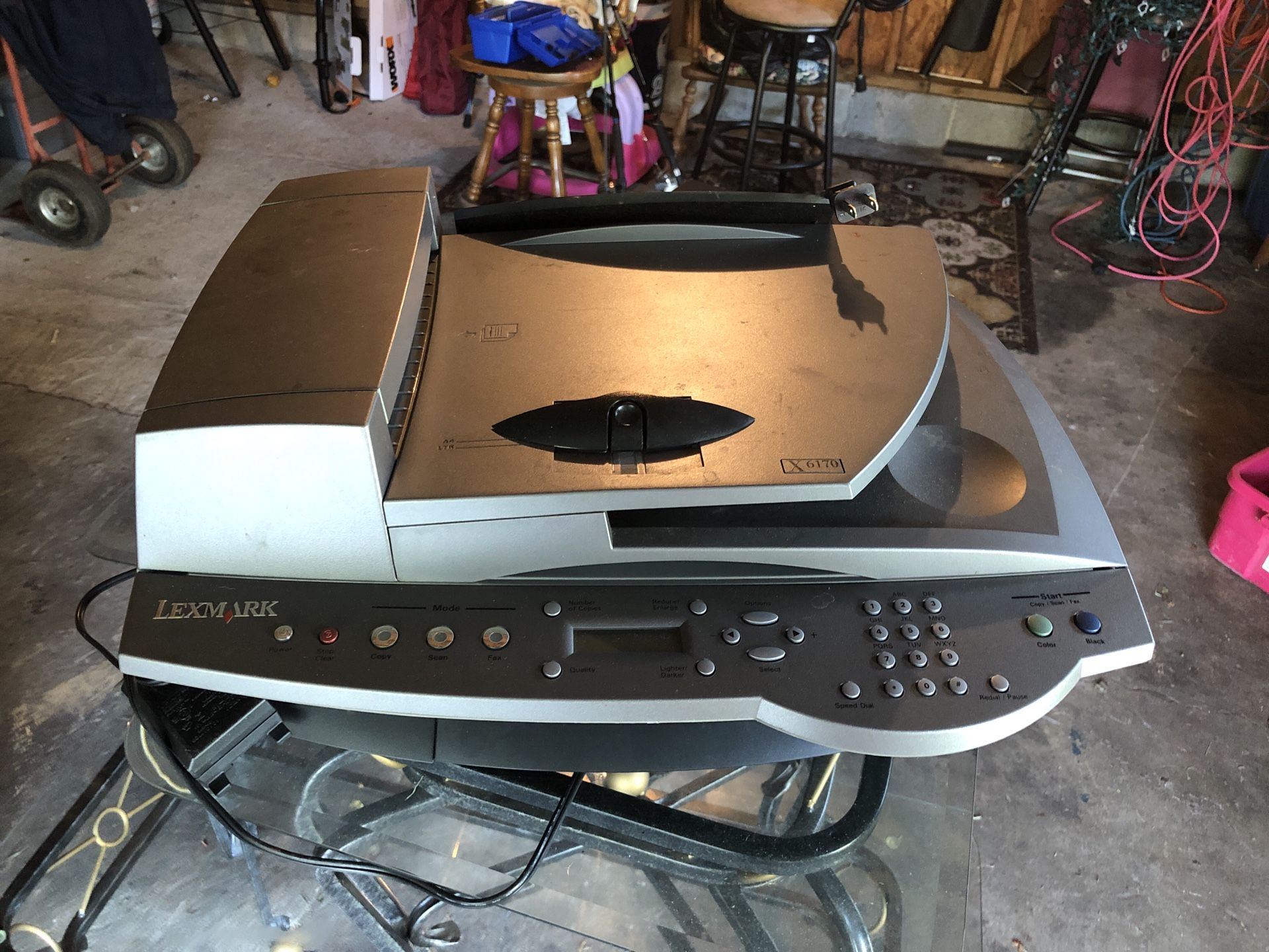 Lexmark printer, scanner and fax machine