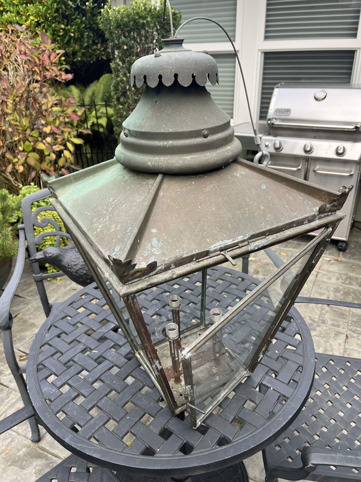 Antique 19th Century English Street Lamp