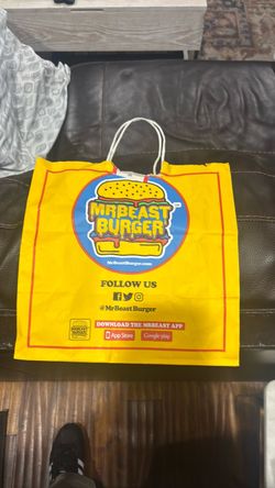 Rare! MrBeast Burger Bag