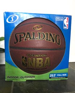 Spalding NBA Elevation Official Size 7 Basketball (29.5" Full Size) - Like New!