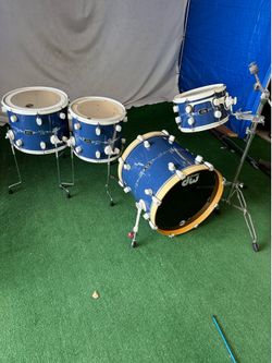 Pdp “805” Birch rockers in tribal blue
