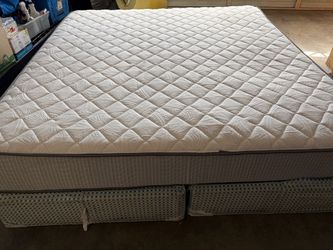 King Size Mattress with Box Spring Set