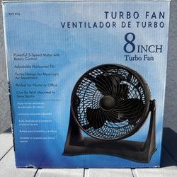 Fan - 8” Turbo Fan