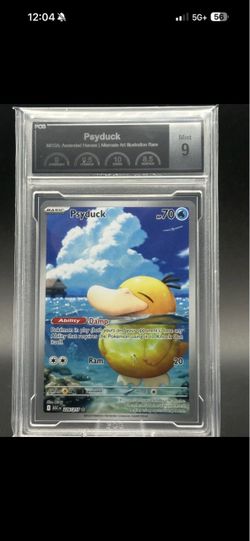Psyduck mega dream 2026 PCG Graded Mint 9 Pokémon Card