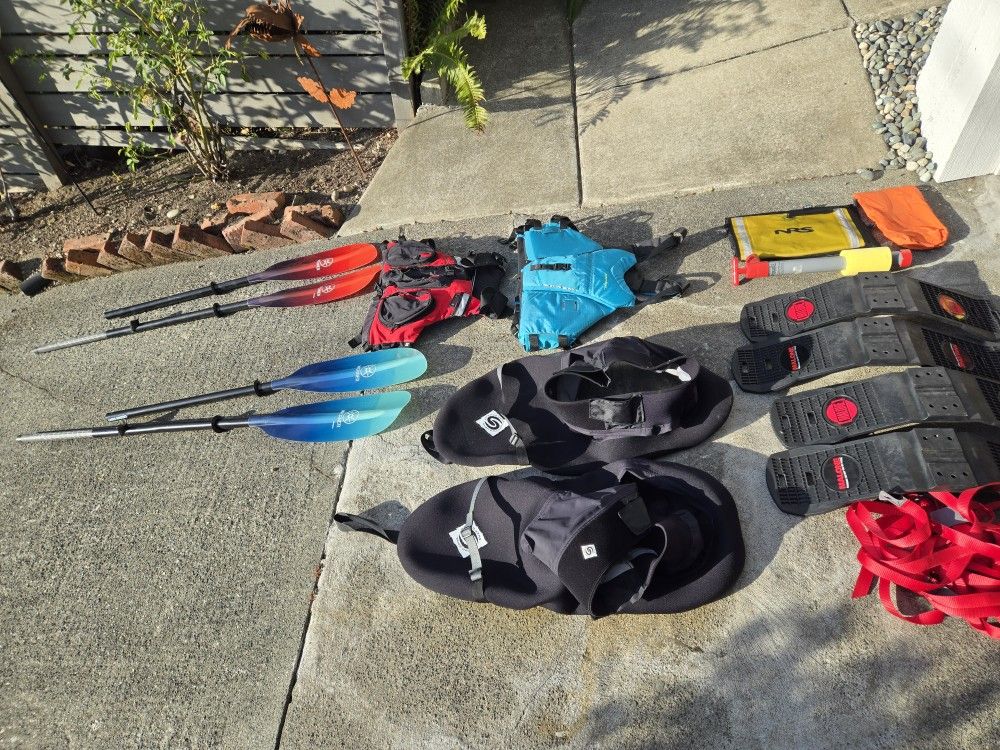 Two Touring Kayaks