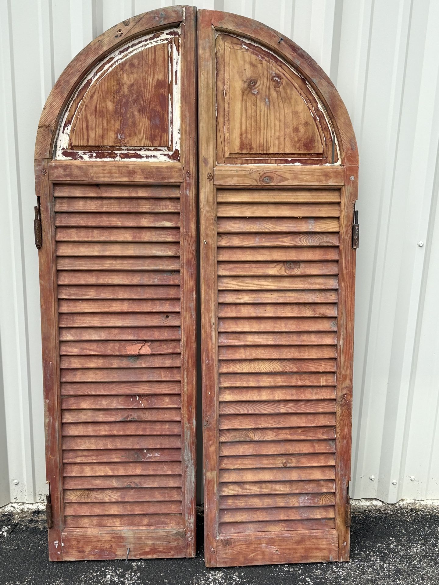 Decorative Distressed Shutters - Wall Art