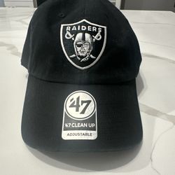 New 47 Brand X Zubaz NFL Las Vegas Raiders Zebra Print Adjustable Trucker Hat