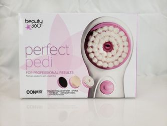 CONAIR BEAUTY 360 PERFECT PEDI-PROFESSIONAL RESULTS-FOOT CARE SOFT SMOOTH FEET