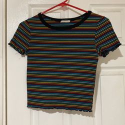 Rainbow Crop Top