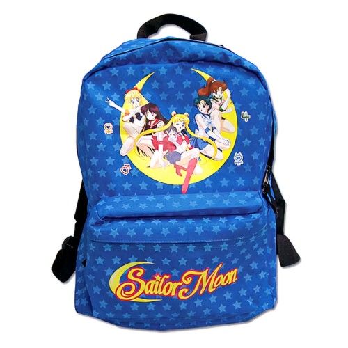 NWT Official Sailor Moon Branded BackPack ☆IMPORTED FROM JAPAN☆ Naoko Takeuchi Toei Animation ☆ Anime Venus Mars Mercury Jupiter Chibi Pluto Uranus