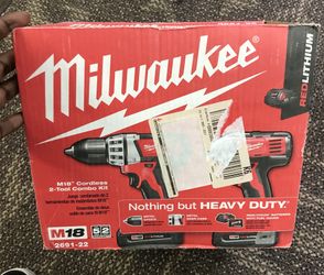 Milwaukee 2691 22 18 Volt Compact Drill And Impact Driver Combo Kit For Sale In Baltimore Md Offerup